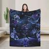 Deltarune Tenna Throw Blanket Soft Flannel Travel Blanket For Living Room Custom Diy Bedspread Perfect Gift Idea