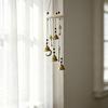Distressed Bronze Wind Chimes Witch Bell Chime with Keys, Vintage Outside Hanging Chime, Soothing Sound Handmade Decorative for Patio, Balcony, Yard,