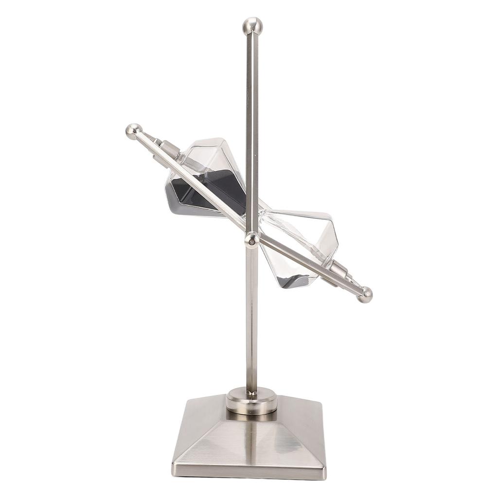 Ceas cu clepsidră retro 30 de minute, clepsidră rotativă, accesorii pentru studiu, temporizator cu clepsidră metalică pentru