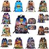 Cartoon Print Backpack For Kids Versatile School Bag With Cute Design And Spacious Capacity