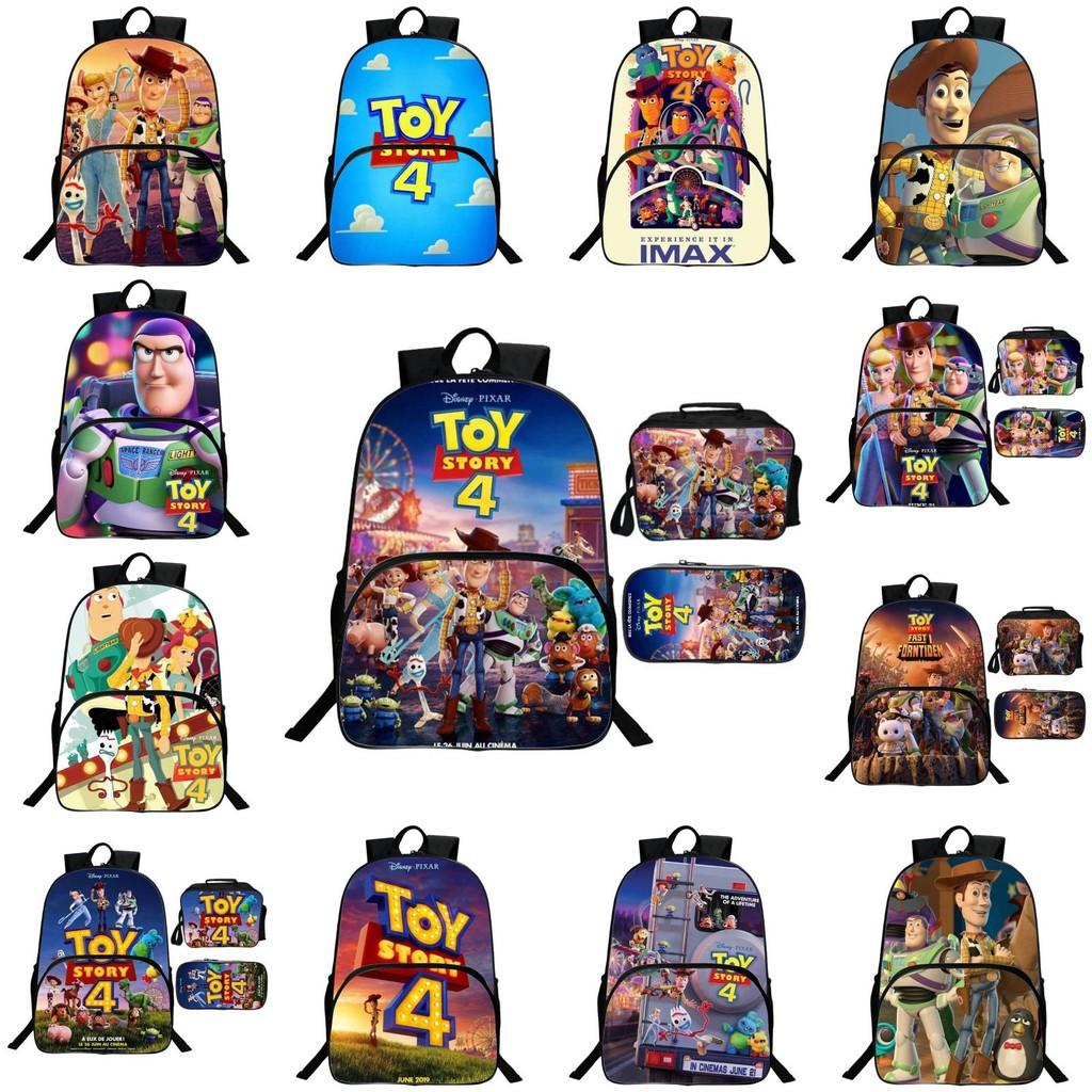 Cartoon Print Backpack For Kids Versatile School Bag With Cute Design And Spacious Capacity