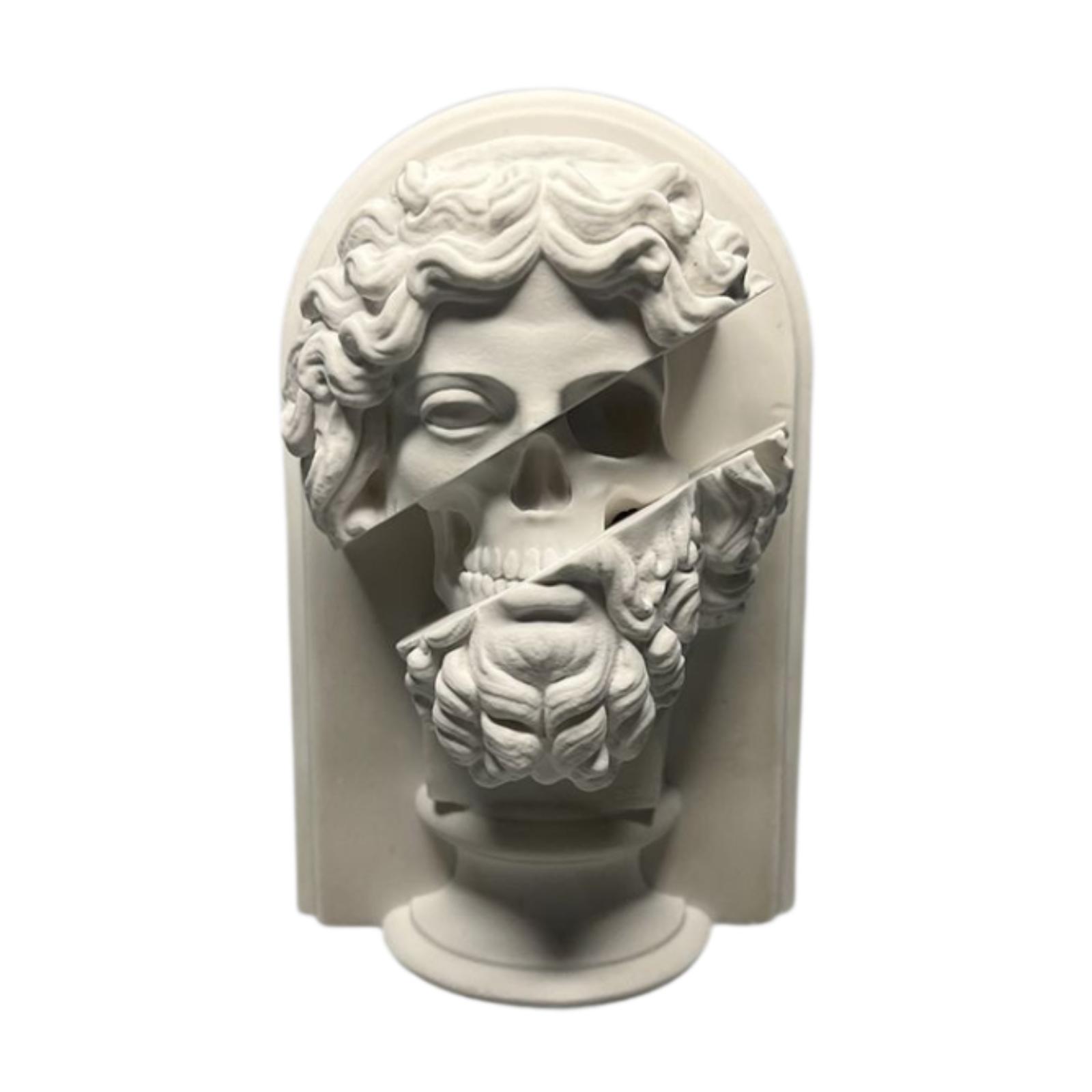 

Греческая гипсовая статуя Скульптура Художественный эскиз Статуя Греческий бюст Статуя для книжной полки Спальня Гостиная Журнальный столик Декор