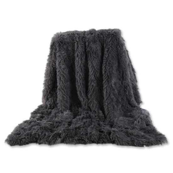 80x120cm Soft Fluffy Shaggy Warm Bed Sofa Bedspread Bedding Sheet Throw Blanket