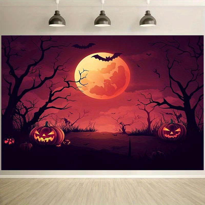 Photography backdrop cloth 1 piece per pack. Halloween backdrop cloth made of durable polyester fabric.