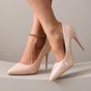 Sexy Red Bottom Women High Heels Classic Ladies Pumps Autumn Soft Leather Dress Heel Shoes for Women Banquet Wedding High Heels