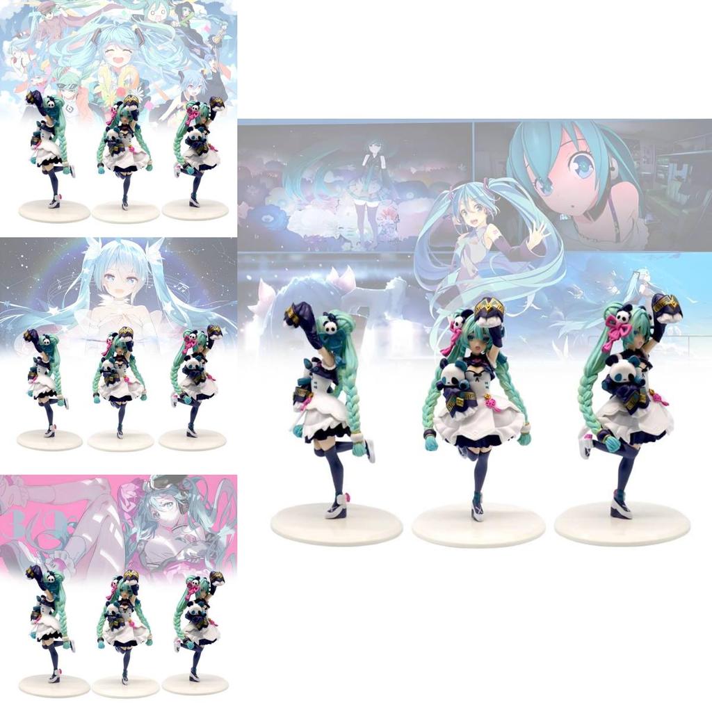 Beautiful Hatsune Miku Figure With Stunning Panda Costume And Elegant Design For Collectors