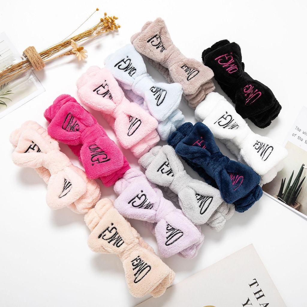 Butterfly Women's Face Wash & Sports Headband - Trendy Hair Accessory