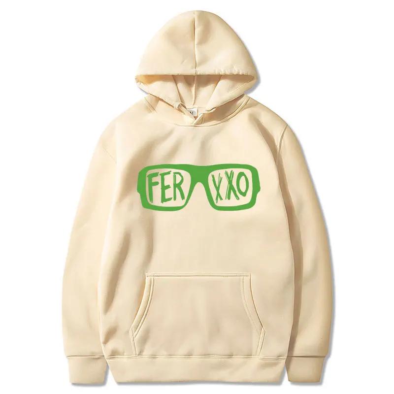 Rapper Feid Ferxxo Tour 2024 Hooide Men Women Classic Fashion Pullover Hip Hop Style Oversized Fleece Sweatshirt Streetwear Male