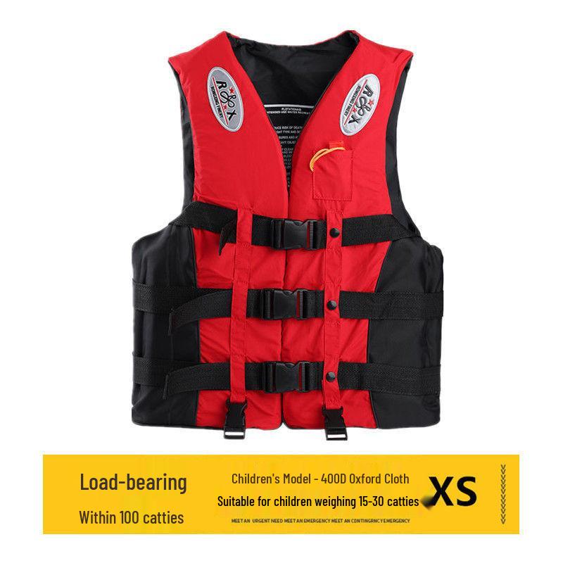 High Buoyancy Marine Life Jacket - Portable Snorkeling and Fishing Vest for Water Survival.