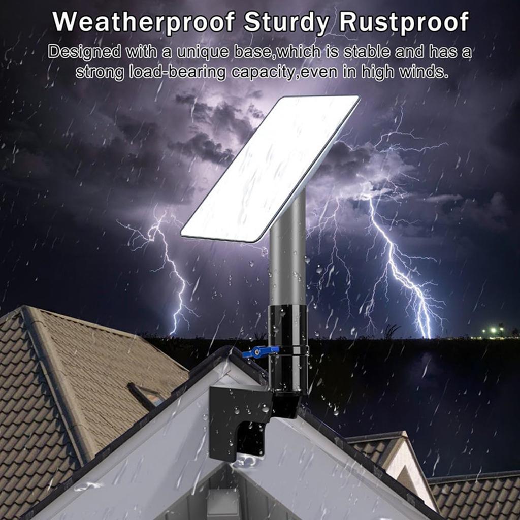 Satellite Dish Mounting Hardware With Adjustable Angles Optimal Signal Reception Suitable For Residential Business Roofs