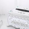 Acrylic Tissue Decor Elegant Design Luxury Napkin Organizer for Kitchen Bathroom Office Living Room