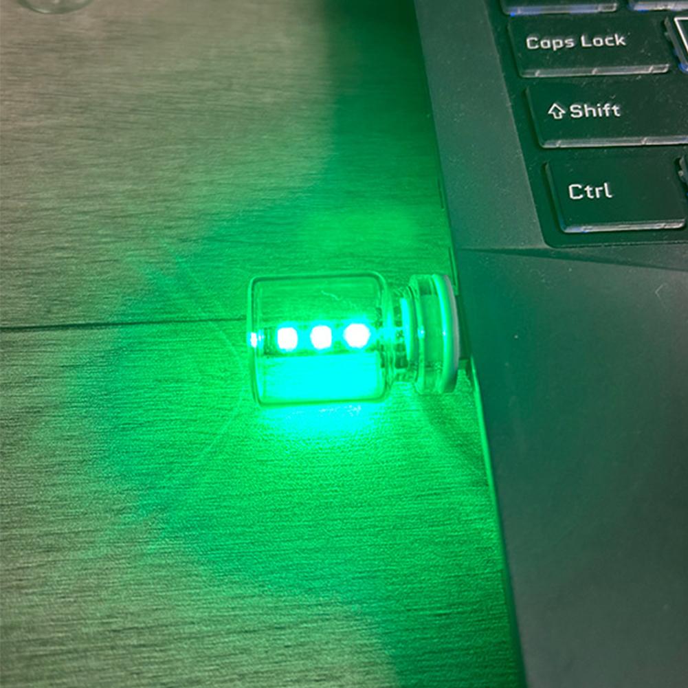 5V USB Night Light LED Filament Lamp New Bedhead Car Bedroom LED Glass Light Bottle Decoration Ceramic Romantic Atmosphere F7Z4