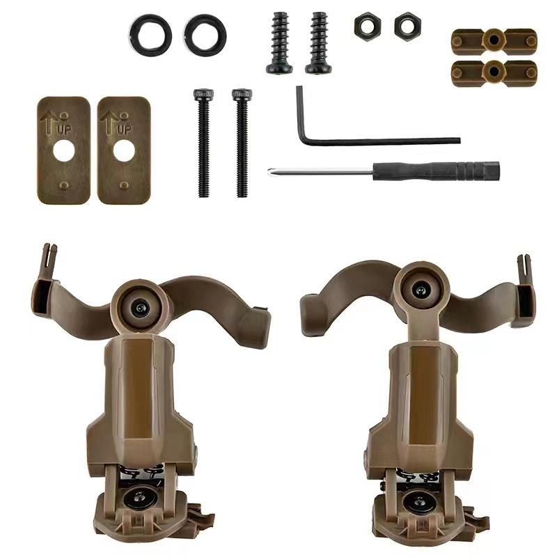 Taktiksel Kulaklık Montajı EARMOR M32 Ray Montaj Braketi Hızlı Kask Ray Montaj Adaptörü Askılı Kulaklık Montajı