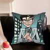 V-Vincent H-Hazbin H-Hotel Various Sizes Square Pillowcase For Car Home Bedchamber Decor