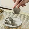 Antique Miniature Tea Set Funny Multipurpose Children's Tea Set Portable Cute Handmade Pottery Teapot Home Tea Ceremony