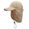 Hat Men's Foldable Brim Sun Hat Outdoor Hiking Fishing Neck Protection Shawl Sun Protection Hat New Summer