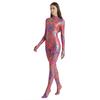 Tuta Integrale Zentai Donna Lucida Metallizzata Leopardata Pelle di Serpente Lycra ad Alta Elasticità Sexy Costume Cosplay Costumi da Bagno Yoga