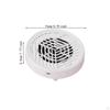 Nail Dust Collector Art Tool Low Noise Powerful Electric Vacuum Cleaner Fan for