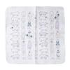 Isamu Shokai Cotton Double Gauze Made in Polar Bear 5 Baby Bath Skincare Towels Suitable for Bathtime and Sensitive Skin 100% Handkerchiefs, Japan,