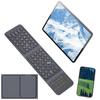 Bluetoot-compatible 5.0 Folding Keyboard Foldable Rechargeable Keyboard Portable Keypad for iPad Tablet Laptop Home & Office