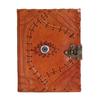 Leather Journal Evil Eye 160 Pages 20x15cm