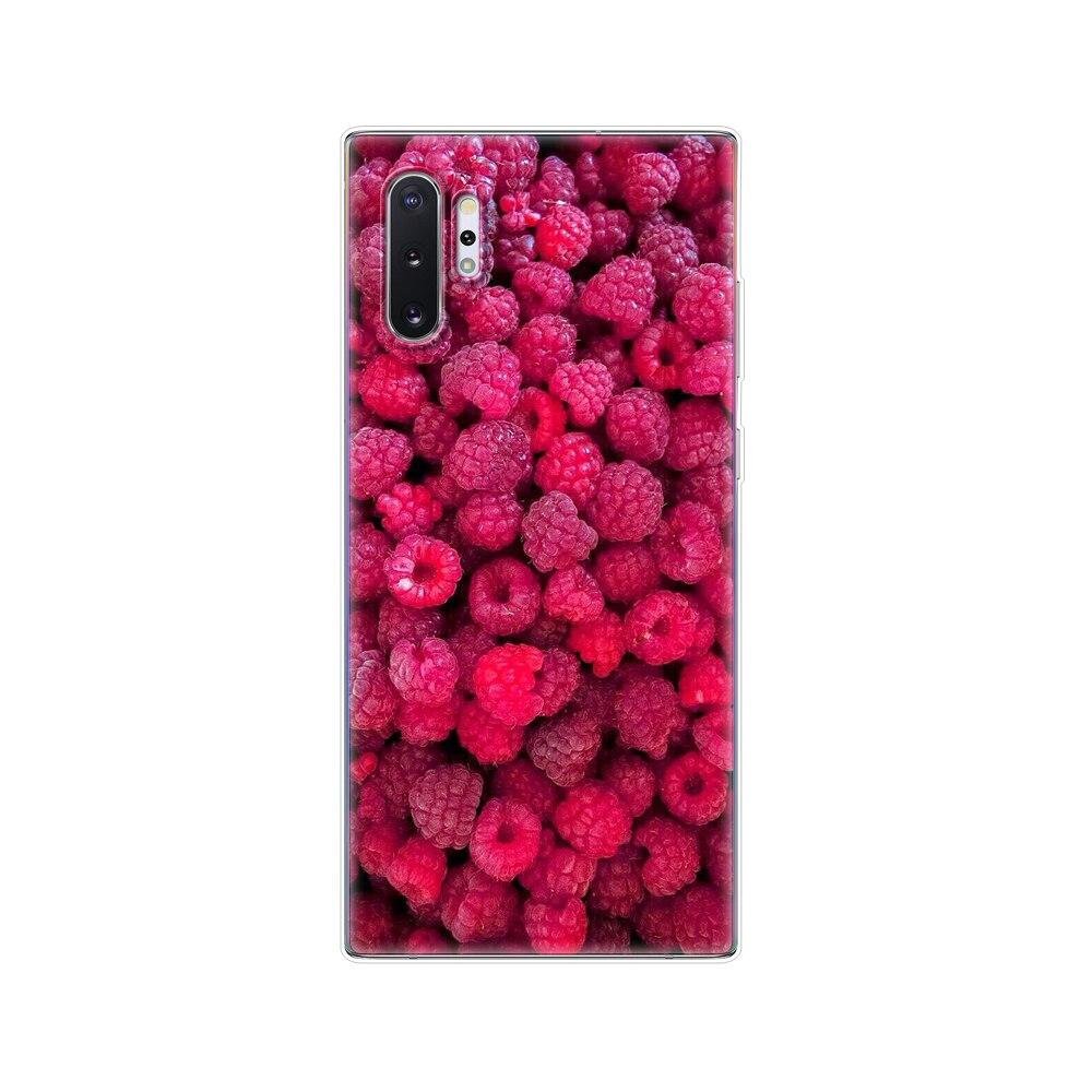 Silikonový kryt na telefon Pro Samsung Galaxy Note 10 Note10 Pouzdro Měkký TPU Zadní kryt Pro Samsung Note 10 plus fundas Coque nárazník
