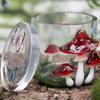 Food Grade Silicone Mushroom Jar Mould for Epoxy Resin Craft Reusable Art Projects Supplies