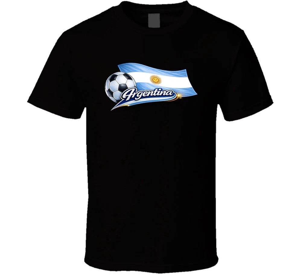 Argentina World Cup Soccer Fan T Shirt L