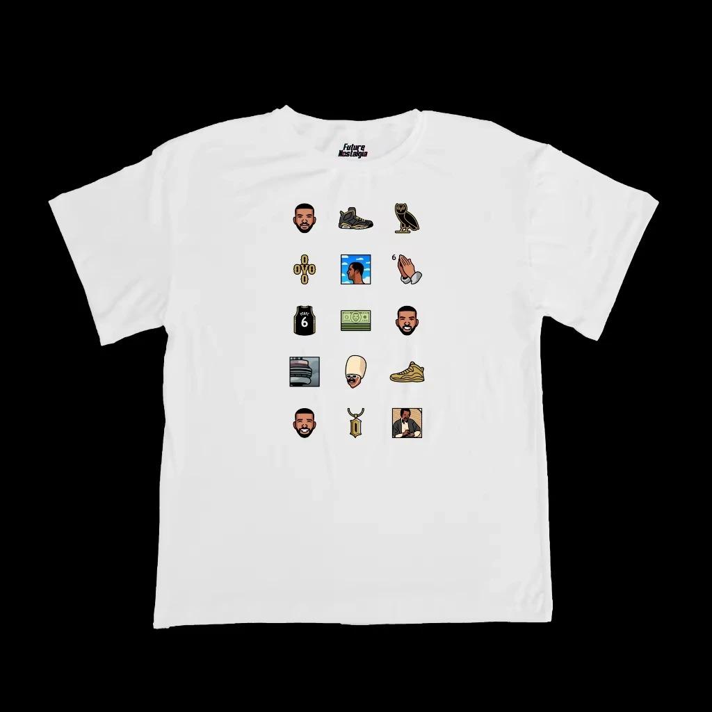 2026 Übergröße Street Hype Kultur T-Shirt CLB Album Boy Lover DRAKE Amerikanischer Hip Hop Rock Kurzarm Sänger Männer Frauen Street Oberteile
