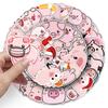 50 Pig Doodle Cartoon Cute Animal Children Creative DIY Skateboard Mobile Case Suitcase Sticker Waterproof