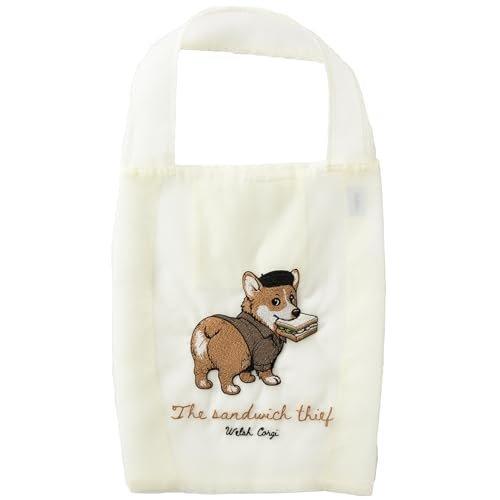 Jubilee Organdy Tote Bag LightBlue 002 Cute Cat 3D Embroidery Lightweight Sheer Sub Bag Eco Bag