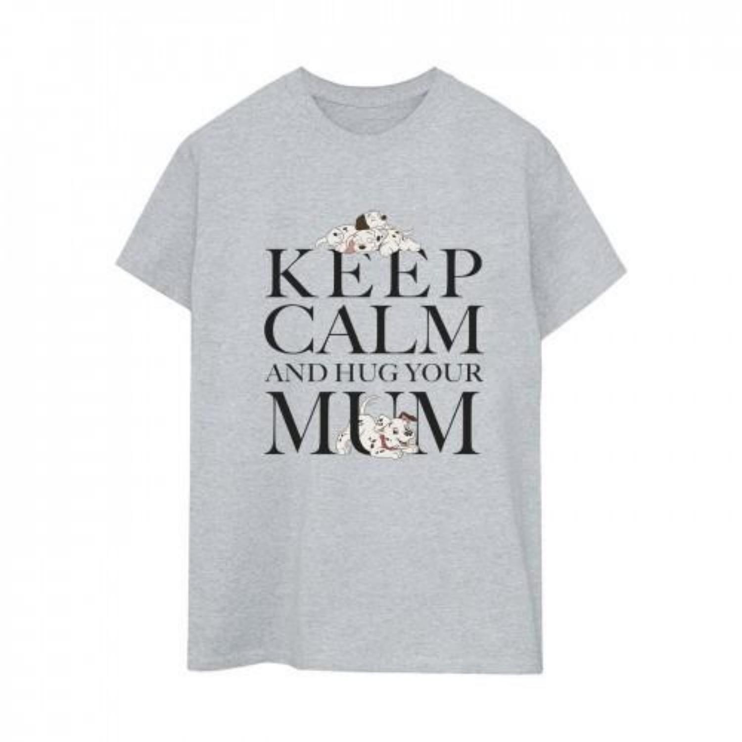

101 Dalmatians Womens_Ladies Keep Calm Boyfriend T-Shirt S разноцветный
