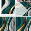 1pc 2D flat Photography Backdrop Popular Party Backdrop Gold Wave 100% Polyester Festive Backdrops for Holiday portraits and