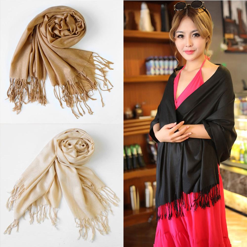 

Красивый зимний осенний теплый кашемировый шелковый шарф, большая шаль, пашмина