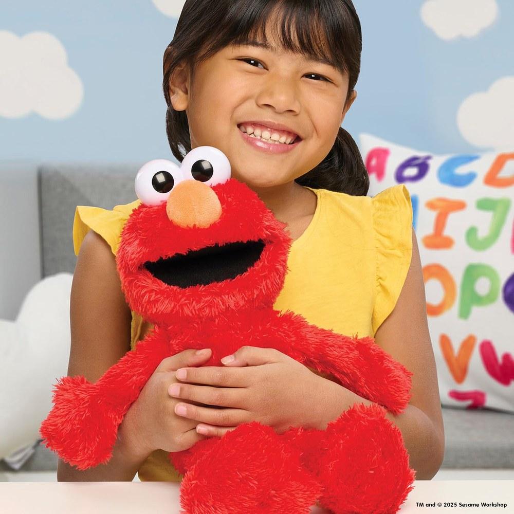 Just Play Smart Plush Sesame Street Giggling Elmo Large Size