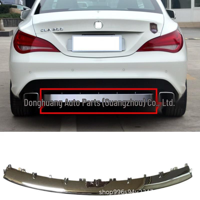 

Rear Bumper Lower Trim for Mercedes W117 CLA 14-16 Models (180/220/250) - Part 1178850023 No серебряный