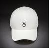 Binseumokeu Ov Small Logo White Ball Cap Hard Fit
