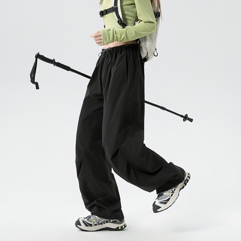 Women's Loose Pants And Men's Summer Casual Straight Leg Pants