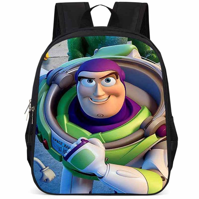 Buzz Lightyear 15-inch Large Capacity Backpack Lightweight Durable Oxford School Bag