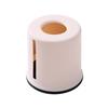 Round Plastic Tissue Box Multifunctional Sturdy Construction Dustproof Tissue Holder for Home Office Entryway Coffee Table Use