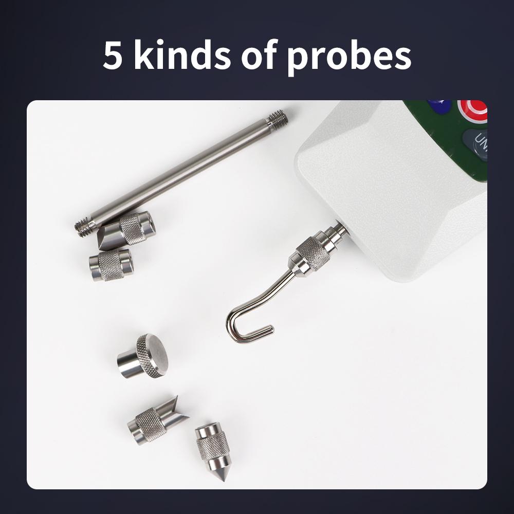 KF-100 Digital Force Gauge With Backlight 100N Electronic Push Pull Force Gauge Dynamometer Portable Pull Tester