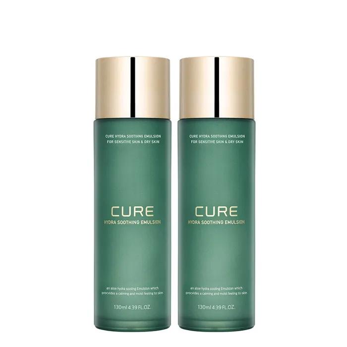 [Kim Jung Moon Aloe] Cure Soothing Emulsion 130ml (2 bottles)