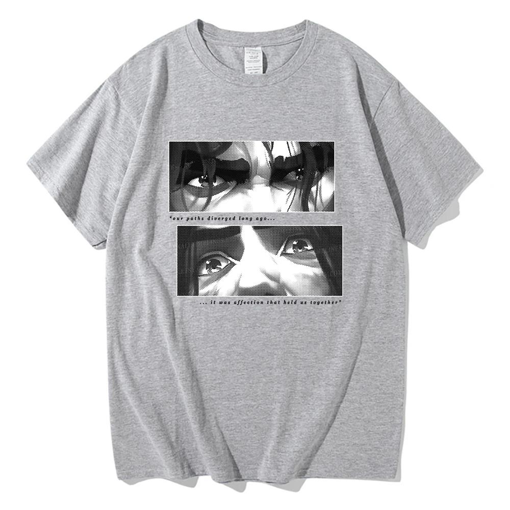 Men's Tshirt Vintage Anime Women's Harajuku Short Sleeve Casual Women's Tshirt Clothing Street Aesthetic Clothes Tees