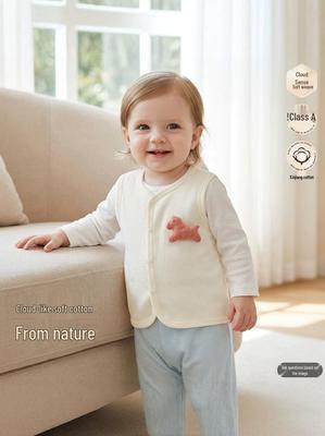 Infant & Toddler Warm Sleeveless Cotton Vest - Newborn Spring/Autumn Cape Jacket for Outings