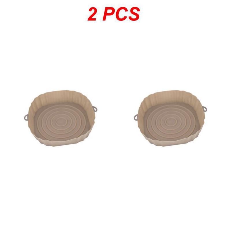 Silikon-Ersatzmatten für die Luftfritteuse, Ersatzmatten für den Ofen, Backform, Pizza, Brathähnchen, Backwerkzeuge, Küchenzubehör