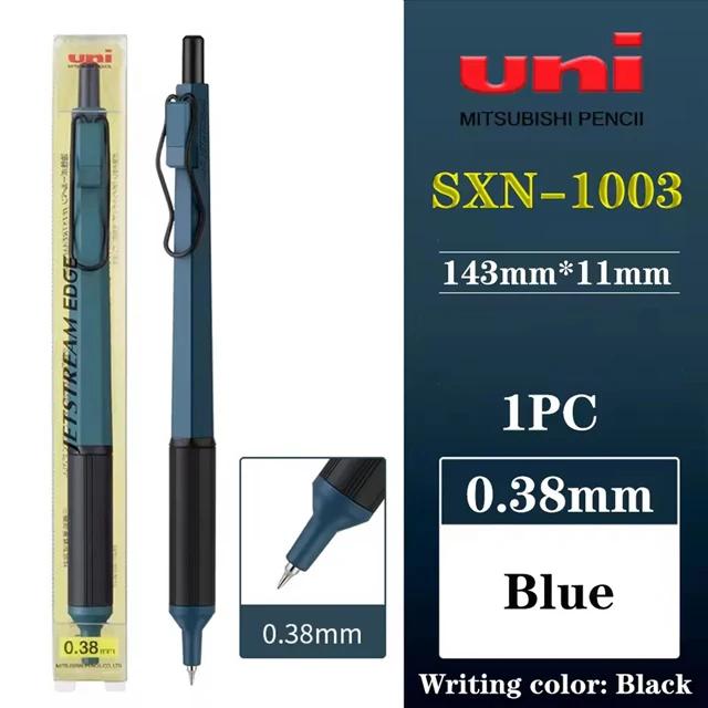 Uni Jetstream Business Pens 0.28/0.38mm Super Fine Nib Quick-drying Non-inking Oil Ballpoint Pen Anti-roll Rod Write Accessories