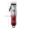 Professional Hair Clipper Mens Adjustable Length Hair Trimmer Corded Hair Cutting Kit for Home Use Red/Blue