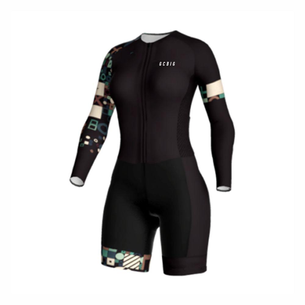 Women Cycling Jersey Triathlon Clothing Tri Suit Skinsuit Conjunto  Bike Body Sport Swim Run Jumpsuit Ropa Ciclismo Hombre