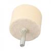 Professionelles Wollfilz montiertes Polierrad 6mm Schaft Verschiedene Durchmesser
