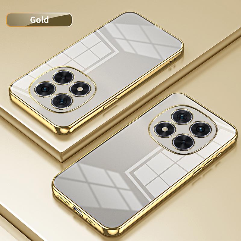 Applicable to Xiaomi Redmi note15Pro electroplated glitter mobile phone case note14 transparent note13 protective case